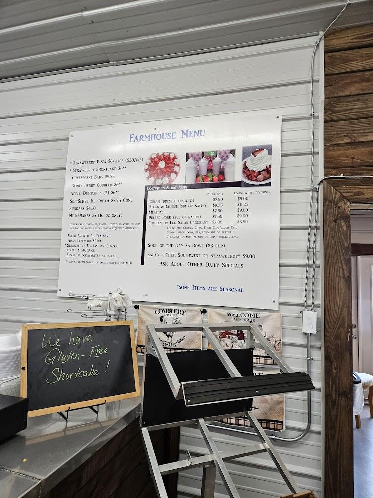 The Farmhouse at Gillman Farms Menu image 2